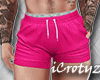 Pink Muscled Shorts Gay