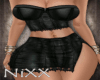 NiXX::RLL LEATHER MINI