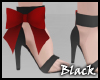 BLACK holiday heels