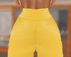 Yellow Leather Pants