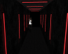 neon dark hallway