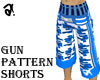 a!| Gun Pattern Shorts