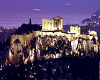Athens by night 3Dposter