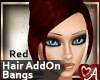 .a Hair Add Bangs Red