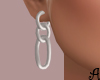 A| Silver Earrings
