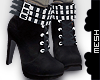 ! Spiked Booties
