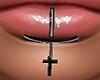 HELLZ ANGEL LIP CROSS