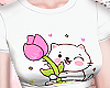 Rose Cat T-shirt
