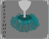 *CM*HALLOWEEN TUTU-TEAL