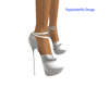 textured heels mesh