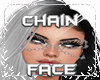 chains face eyes silver