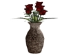 Vintage Vase With Roses