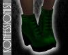 Ankle Boots Green Witch