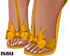~nau~ Lubna gold heels