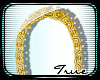 Ê Gold X'd Necklace