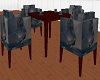 SET TABLE CHAIR NAVY!