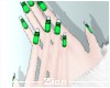 Gleam Nails Green