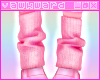 ! legwarmers | raspberry