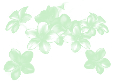 Mint Green Flowers