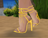 Malibu Yellow Heels
