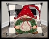 Gnome Wreath Pillow