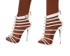 (G) Sharona White Heels