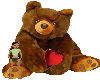 Bear Rug B1 heart