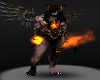 Holding Fire Winged Beast
