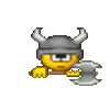animated Viking smiley
