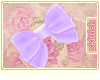 ≡ Lilac Hair Bow