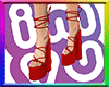 [k] Flow Sandal Red