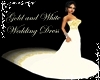 *A* Gold Wedding Dress