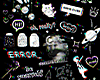 Aesthetic Black Animated