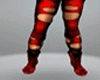 Red Torn Pants&Boots F