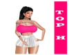 !Top H Hot Pink Tattoos