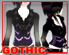 Purple Goth Top Gothic