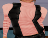 JT Vest & pink sweater F