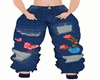 GM's Kid Flowers jeans