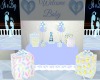 Blue Baby Gift Table
