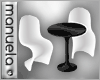 |M| Panton chairs & tabl