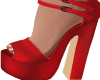 Red Platform Sandal