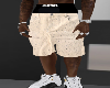 Cream Cosmo Shorts