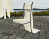 Draped Chair Silver