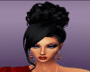 {TR}Raven Black Updo