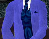 Sharp Blue 3 Piece Suit