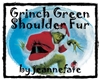 Grinch Grn Shoulder Fur