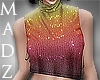 MZ! Crop sequin top