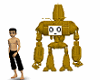 gold Body Guard Bot
