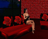 MRS Red Rosa Sofa