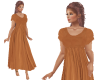 TF Soft Rust Color Dress